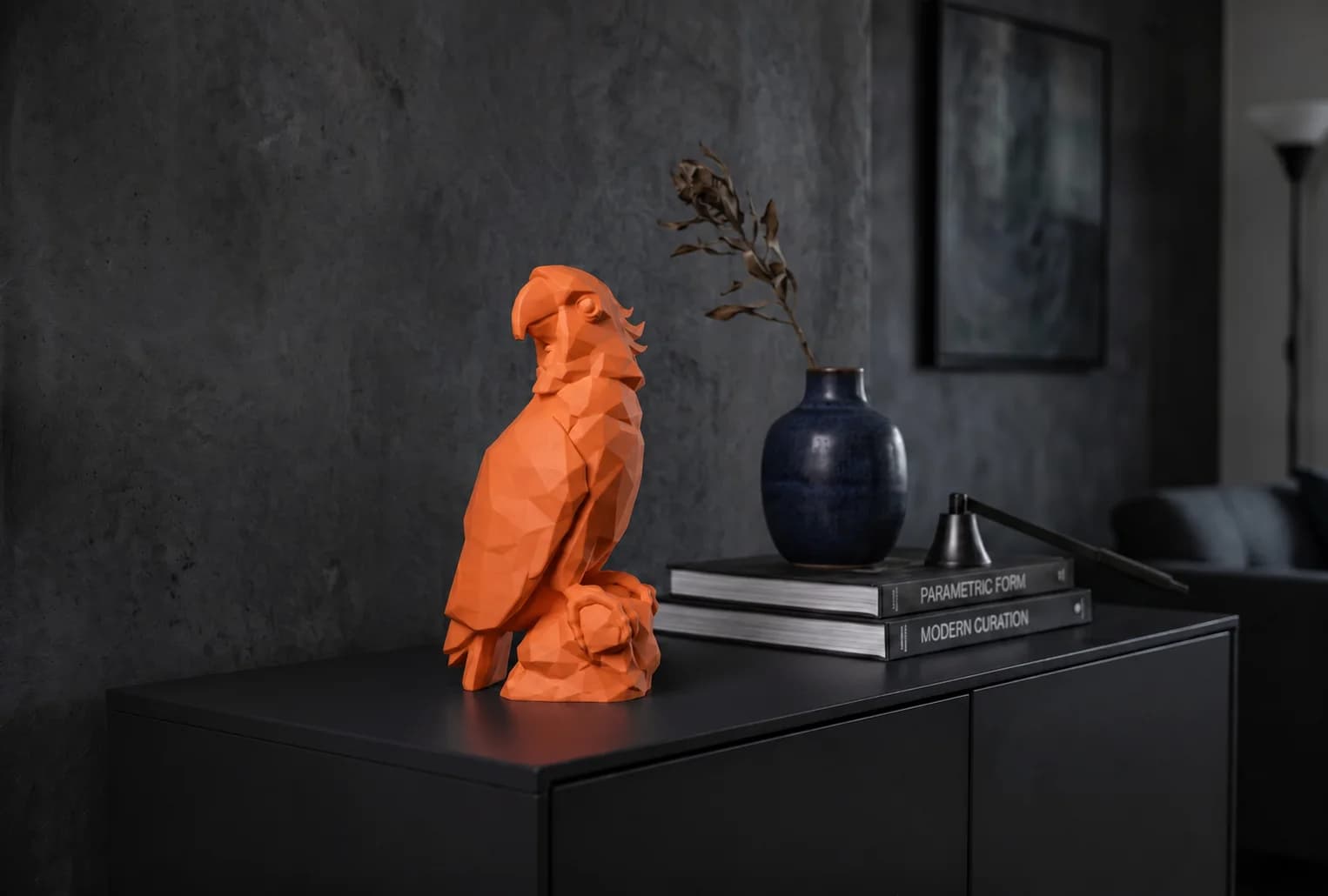 "Kaia" Low-Poly Parrot 6