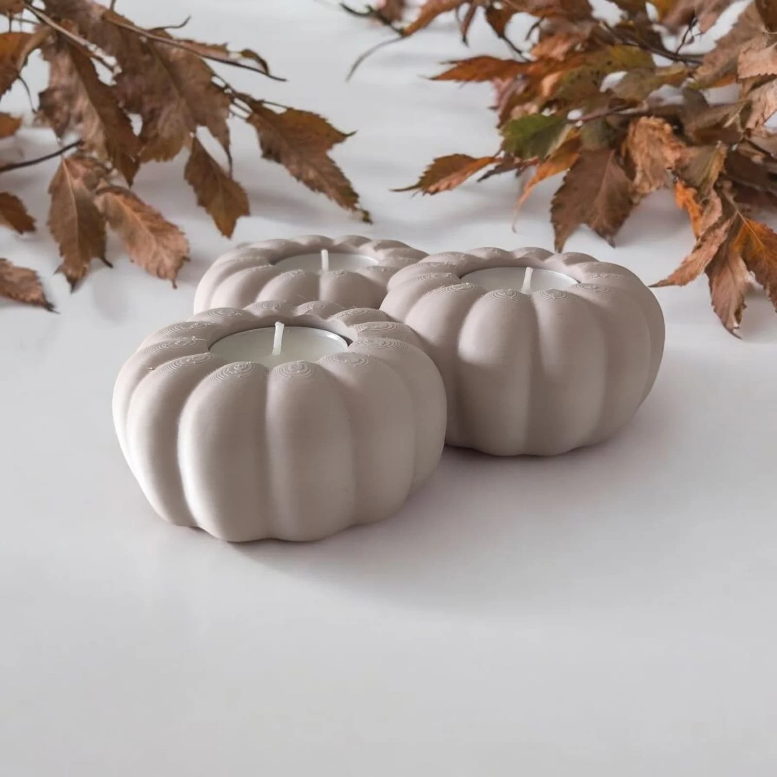 "Ember" Pumpkin Tealight Holder 4