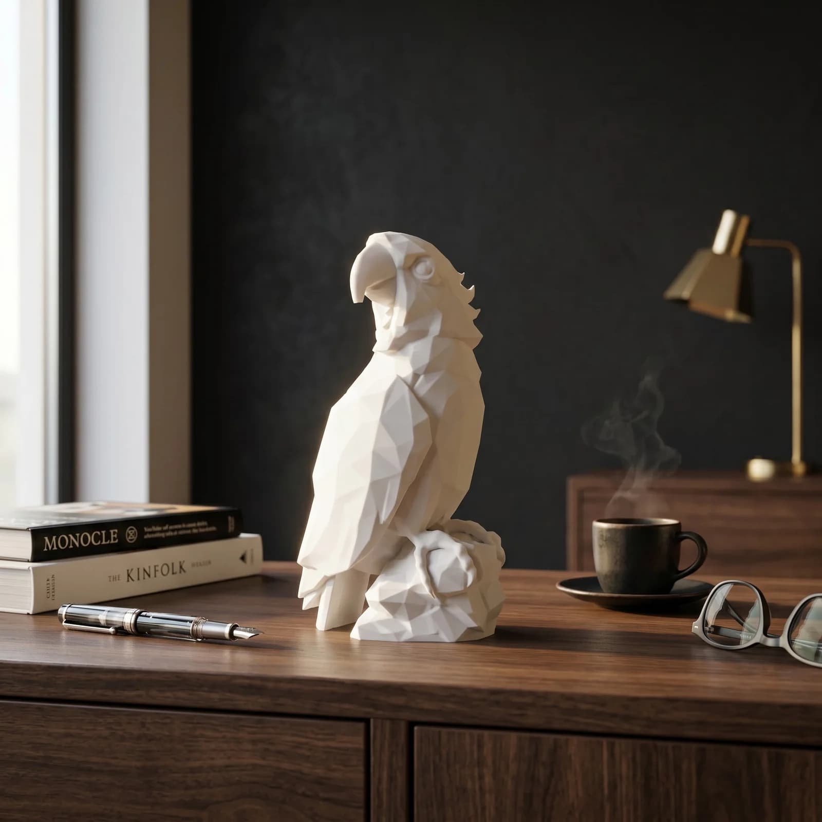 "Kaia" Low-Poly Parrot 5