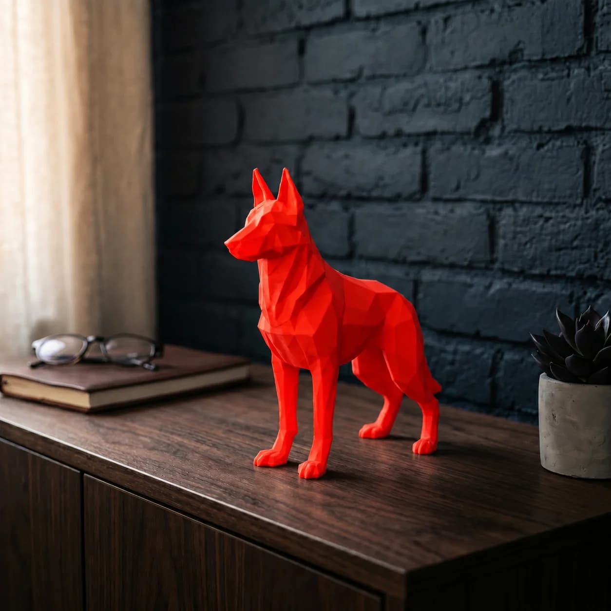 "Rex" Low-Poly Shepherd 5