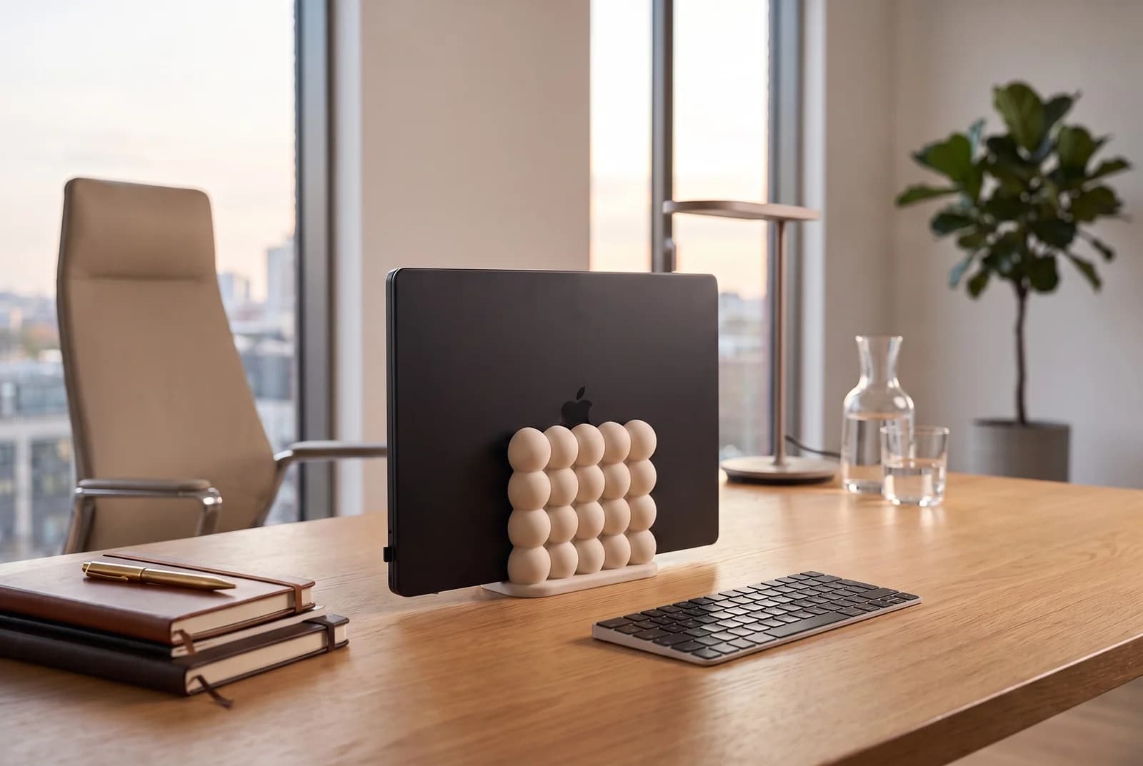 "Petra" Vertical Laptop Stand