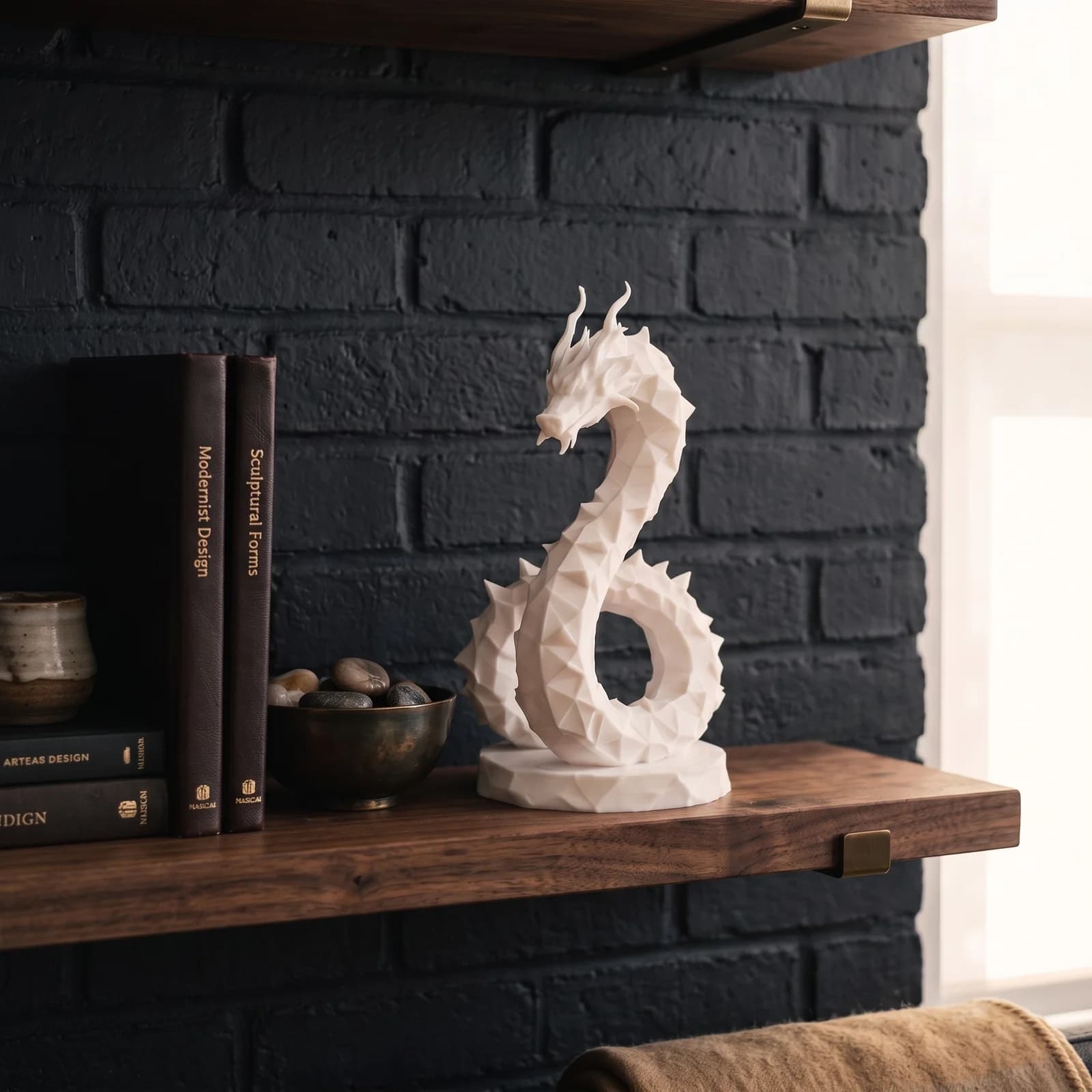 "Hydra" Low-Poly Sculpture 2