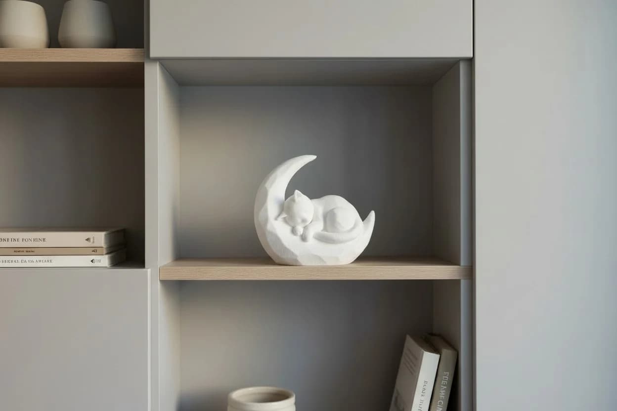 "Mika" Cat Sculpture 2
