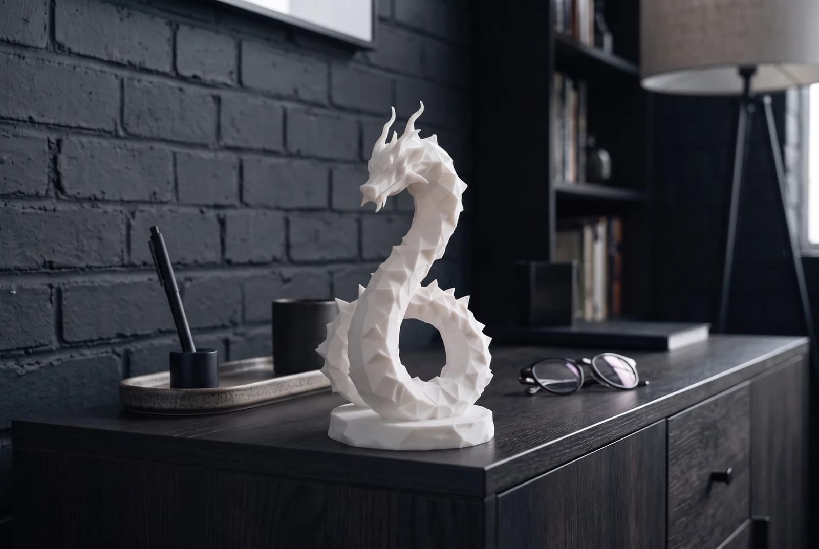 "Hydra" Low-Poly Sculpture 4