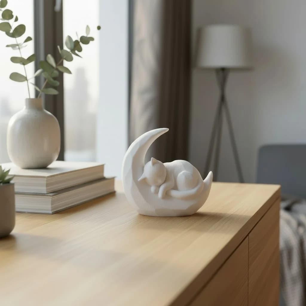 "Mika" Cat Sculpture 5