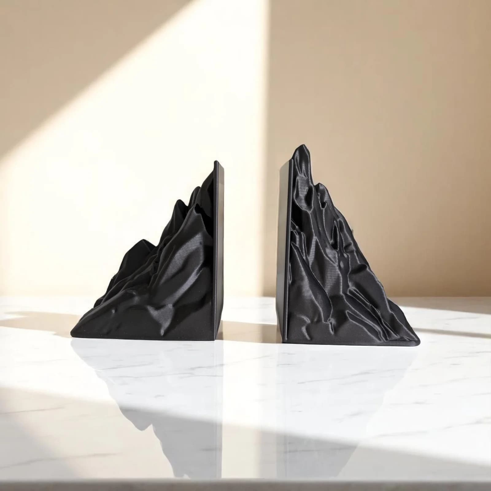"Atlas" Mountain Bookends (set of 2) 3
