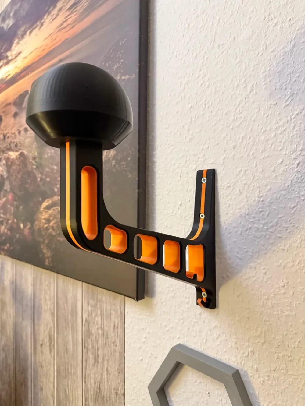 Motorcycle Helmet Wall Mount