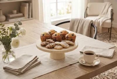 Ribbed Cake Stand 2