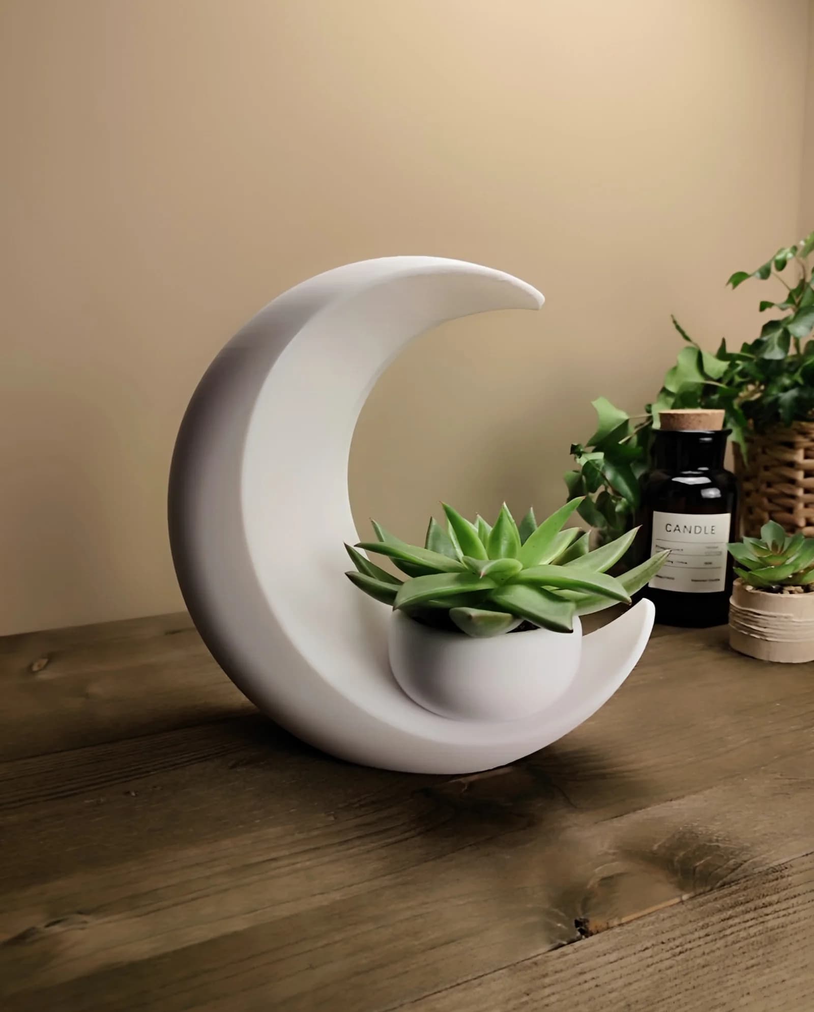 "Selene" Succulent Planter