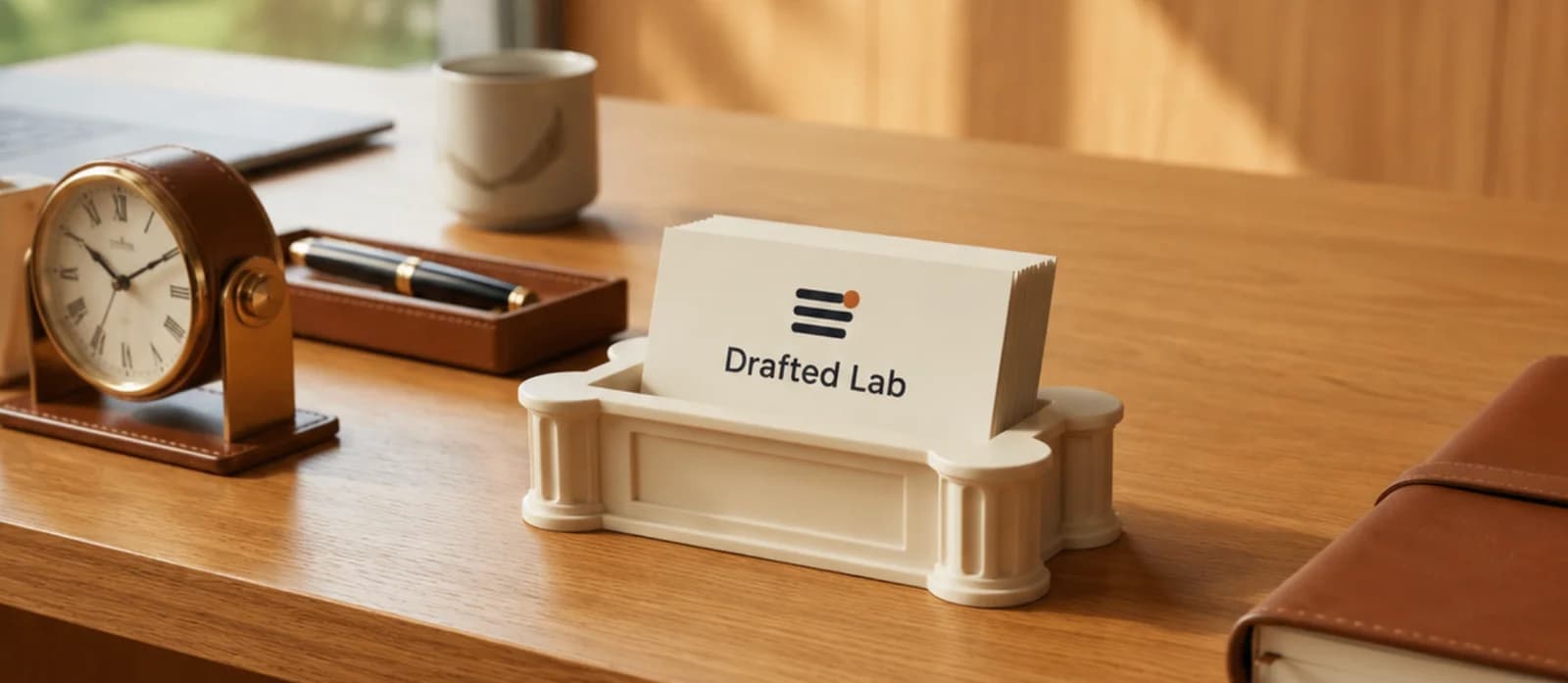 "The Greek" Business Card Holder 2