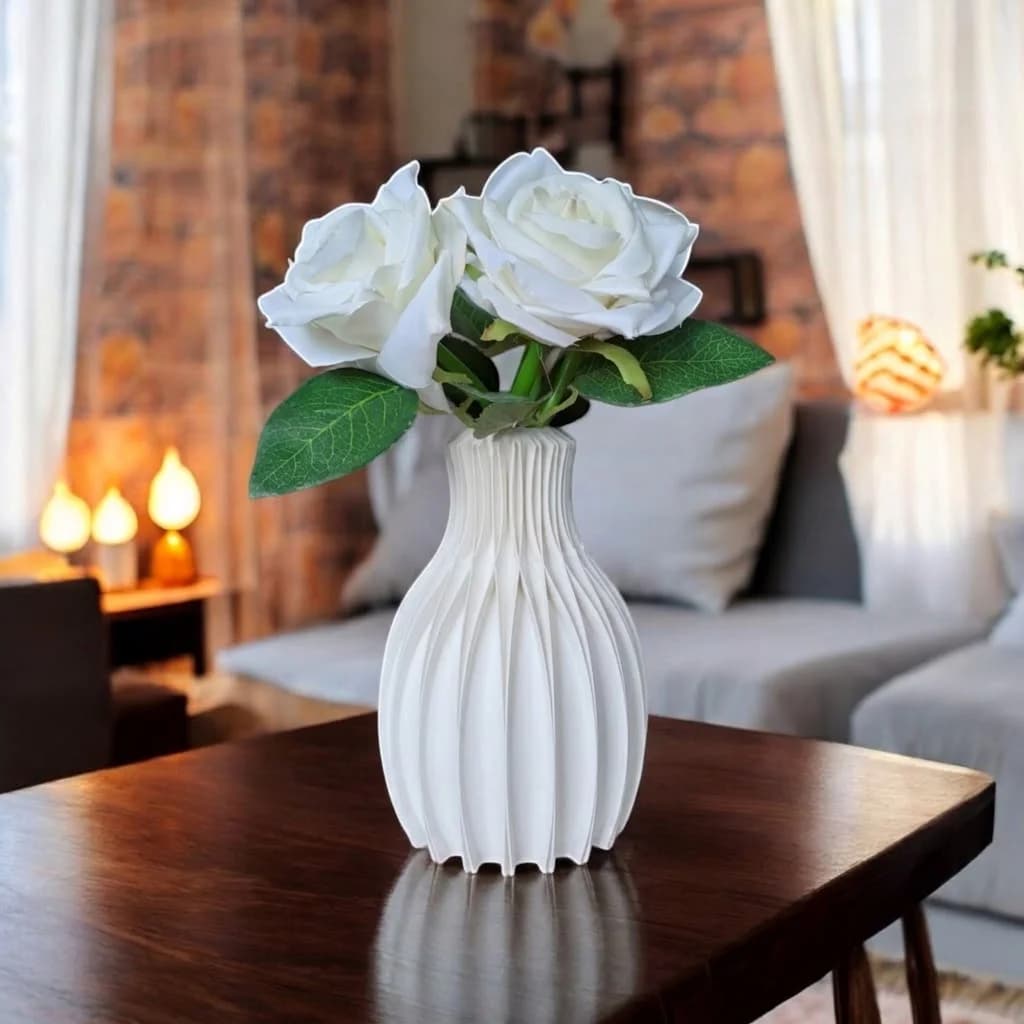 "Facetta" Faceted Vase