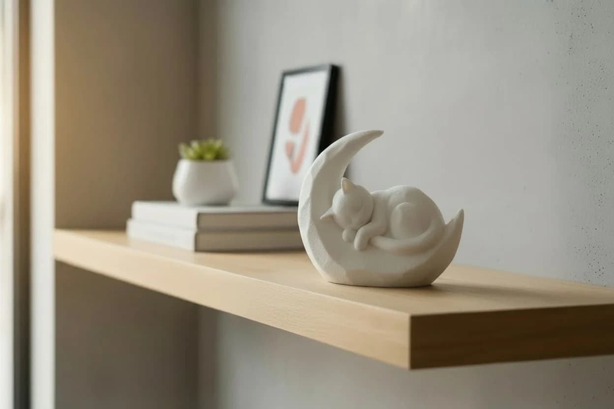 "Mika" Cat Sculpture 4
