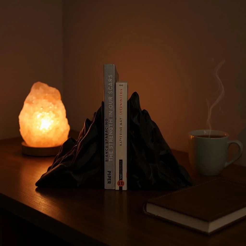 "Atlas" Mountain Bookends (set of 2)