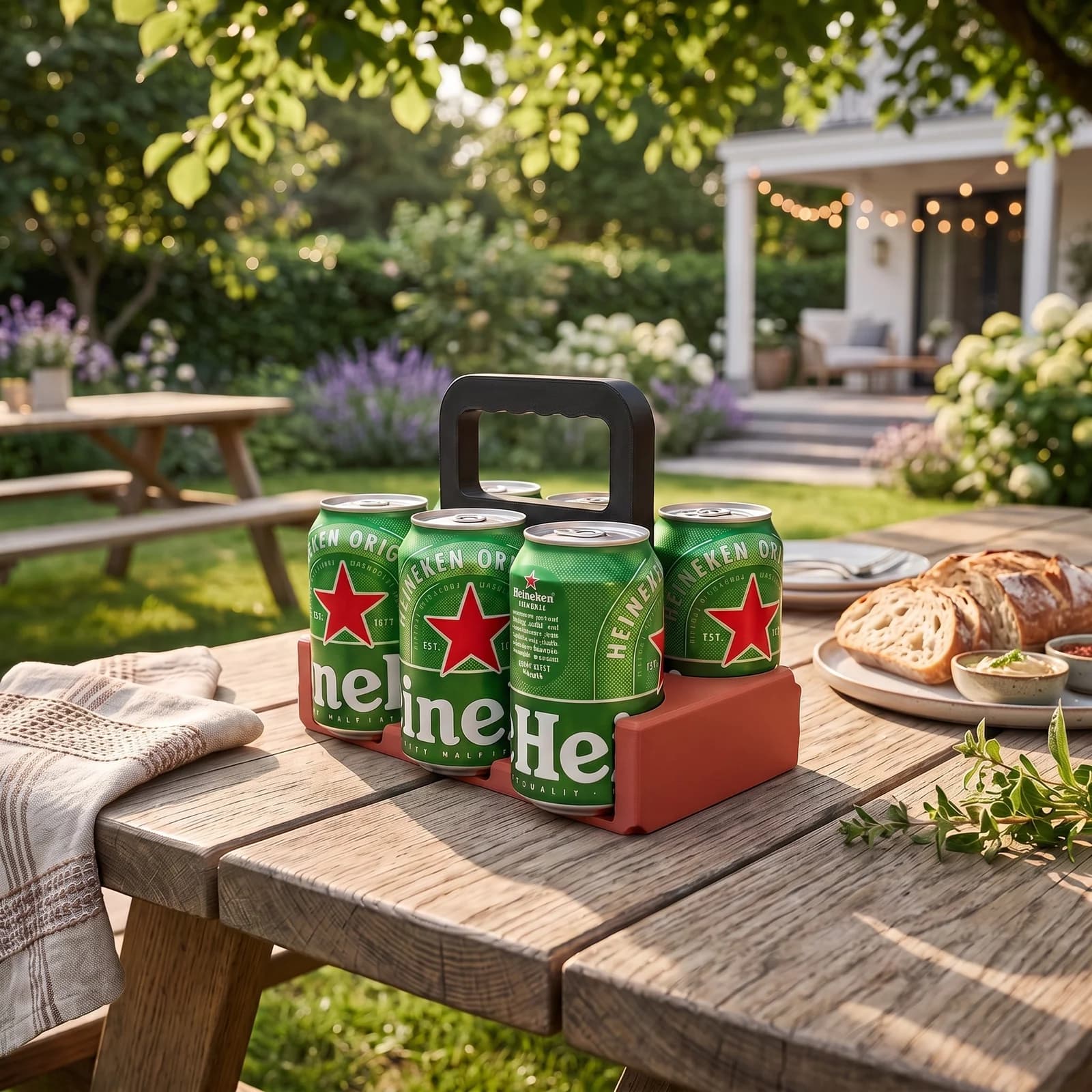 "Brick" Beer Can Caddy