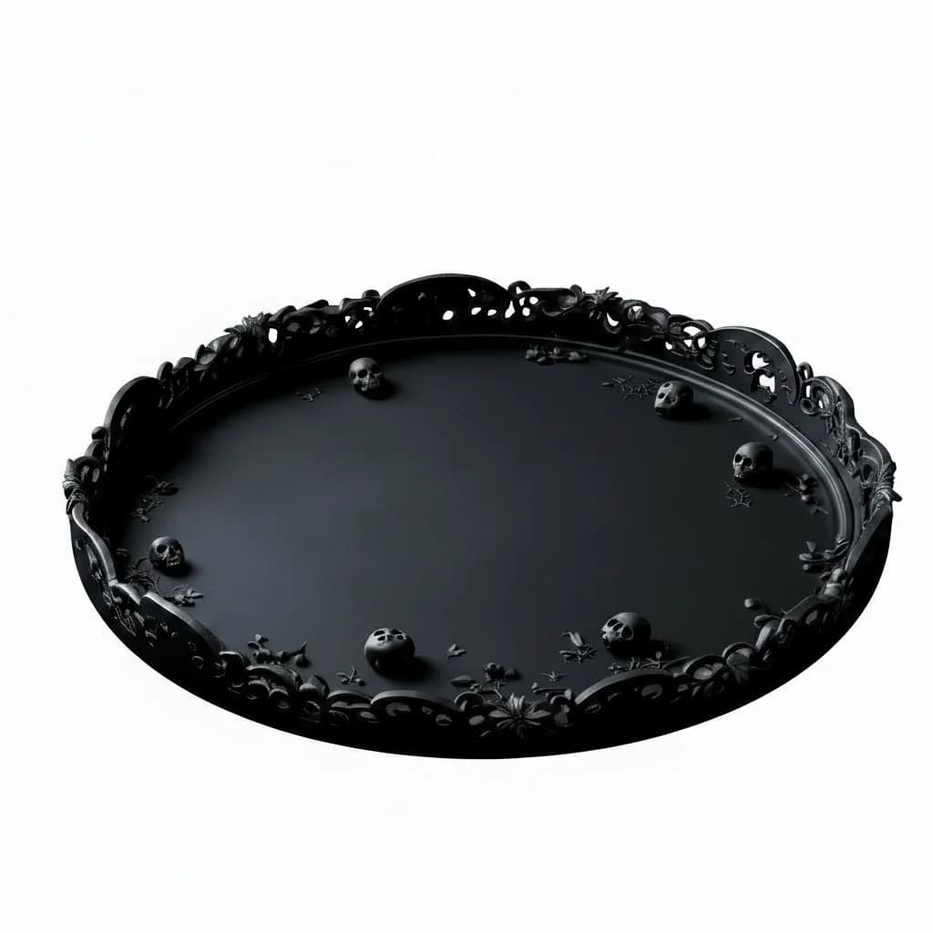 "Corvid" Gothic Tray 4
