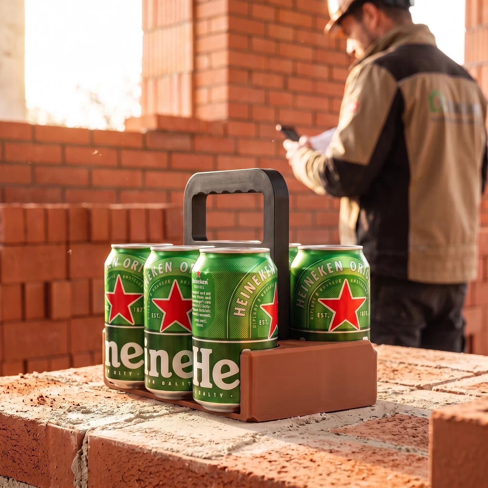 "Brick" Beer Can Caddy 3