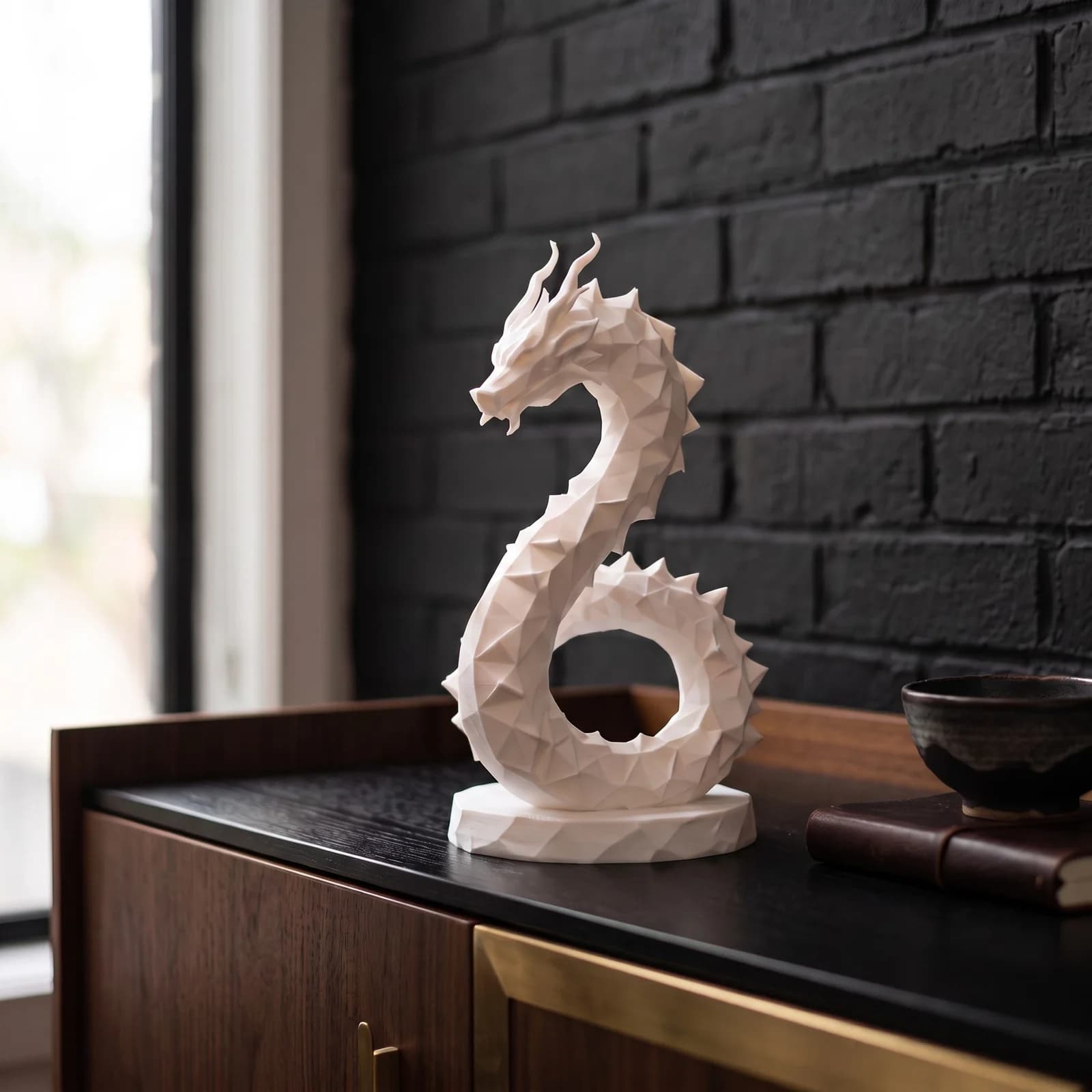 "Hydra" Low-Poly Sculpture