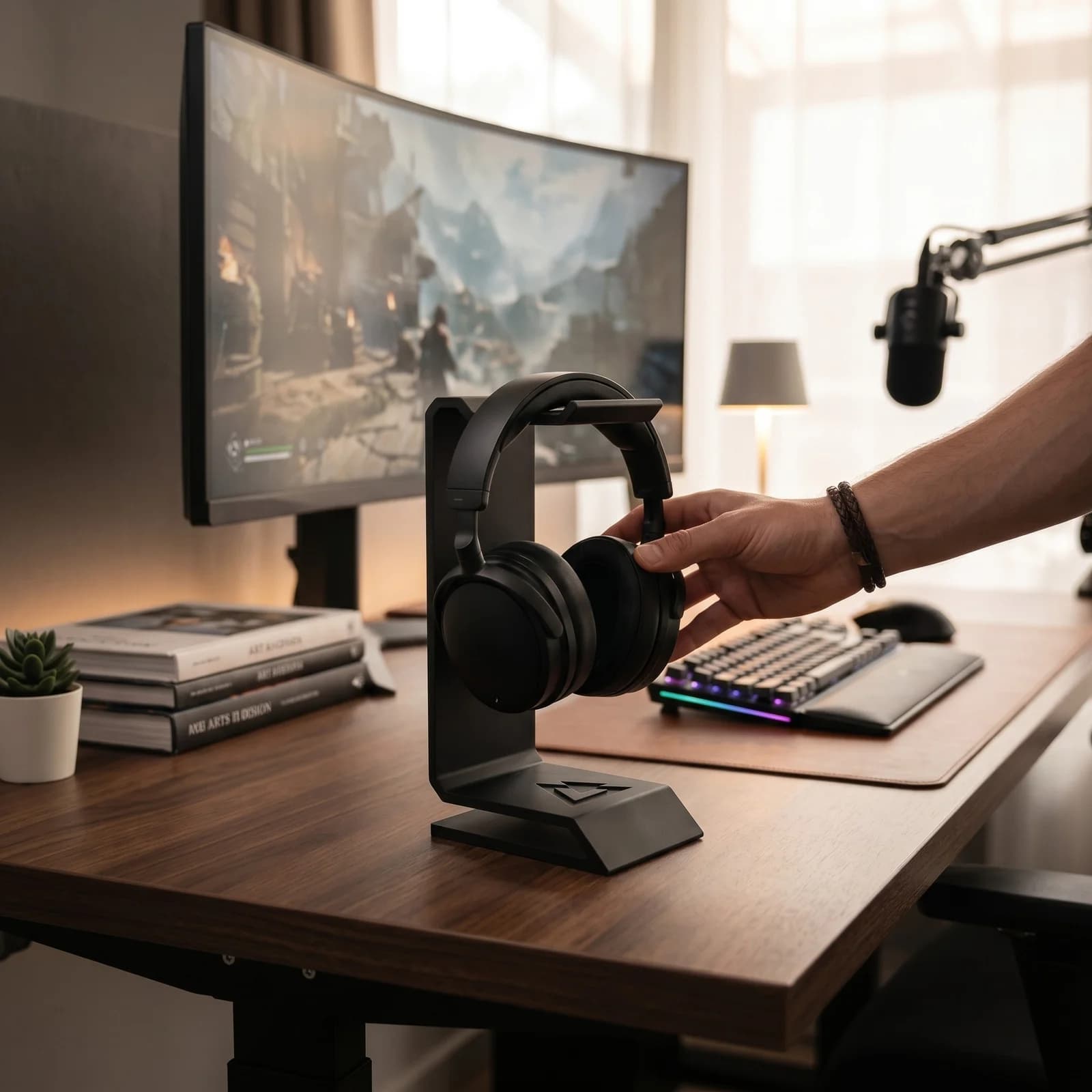 "Vantis" Headphone Stand 3